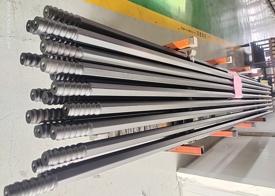 Top Hammer Rock Tools Thread Drill Rod 6500mm H25 Do wiercenia dziur