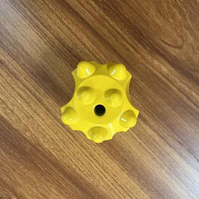 Taperowane wiertła do skał 38mm z 7 przyciskami do wiercenia tuneli i górnictwa