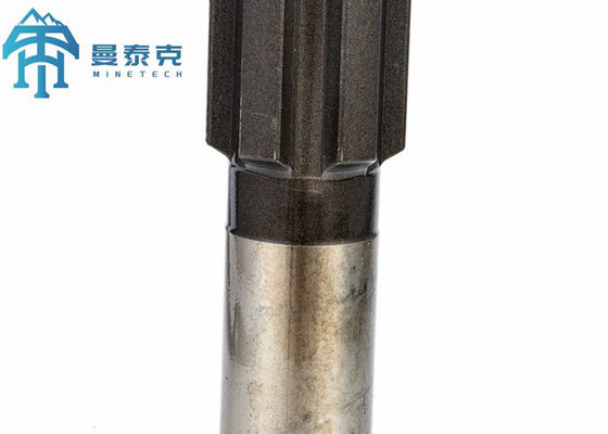 Forging Shank Adapter COP1838 with R38 Thread 435mm Length and 8 Spline for Underground Rock Drilling