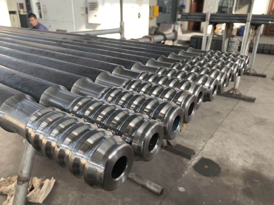 R32 Okrągły Drifter Top Hammer Drill Tube Thread Drill Rod Do Tunelowania Boring Blasting