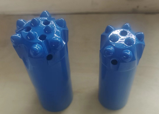76mm T45 Normal Skirt Thread Button Bit Forging For Understand Mining