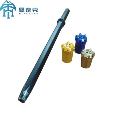 Hex 22mm Integral Drill Rod dla pneumatycznego wiercenia w skale 2400mm Długość