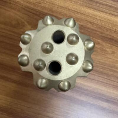 Wiertło koronowe 76mm z gwintem T45 do drążenia tuneli i wierceń strzałowych