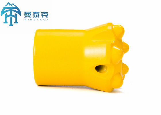 Taper Drill Bit 38mm 8 Buttons Rock Drilling Bits For Rock Drilling And Mining