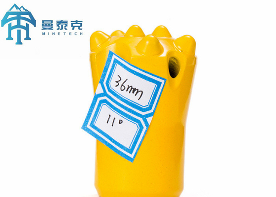 Wysokiej wydajności 36mm Forging Conapered Button Bit Rock Hard Alloy
