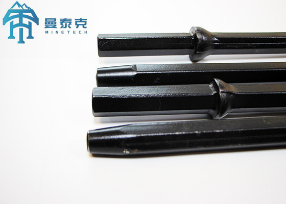 Top Hammer Rock Drill H22 7 stopni Taper Drill Rod dla górnictwa tunelowania szynki Hex 22 * 108mm