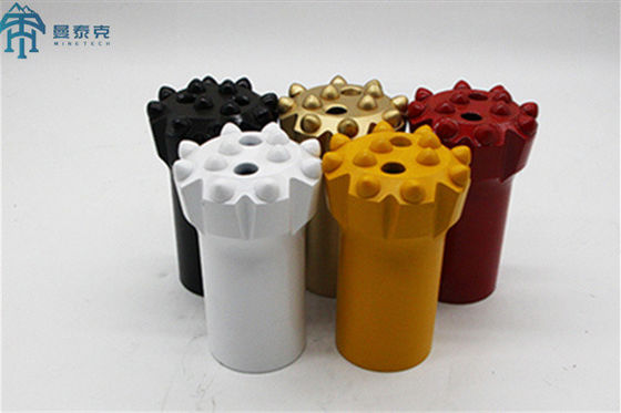 Górny młotek gwintowany Wiertło do skał T38 76mm Normalne