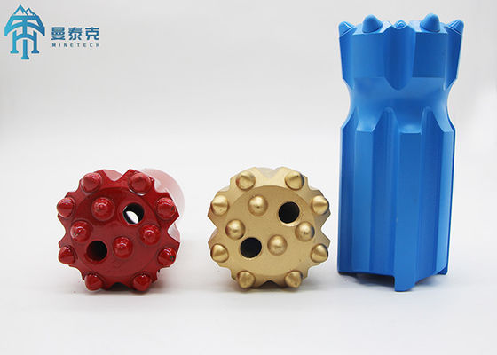 80mm Jumbo Button Bity Narzędzie do wiercenia w kamieniu T45 Gwintowane wycofanie