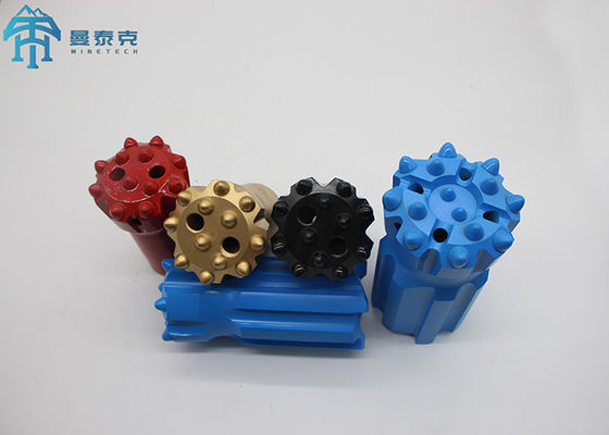 89mm T45 Przycisk cofania Bit Semi Ballistic Hard Rock Drill For Mining