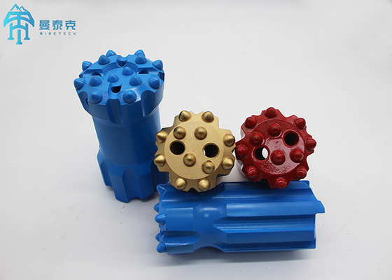 76mm T45 Hard Rock Drilling Button Bit Retrac Gwint z węglika wolframu