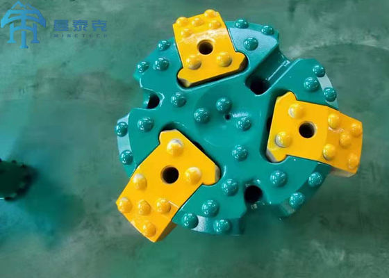 Ql80 Szynka Dth Drill Bit Płaska konstrukcja przednia z rurą powietrzną do wiercenia w skale