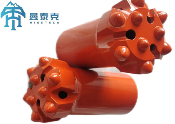 Wiertło do wiercenia skał z gwintem T45, średnica 76 mm, z 8 przyciskami 8×12,7