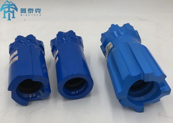 Top Hammer Drilling Tools T45 76mm Retract Button Bit Spherical Button