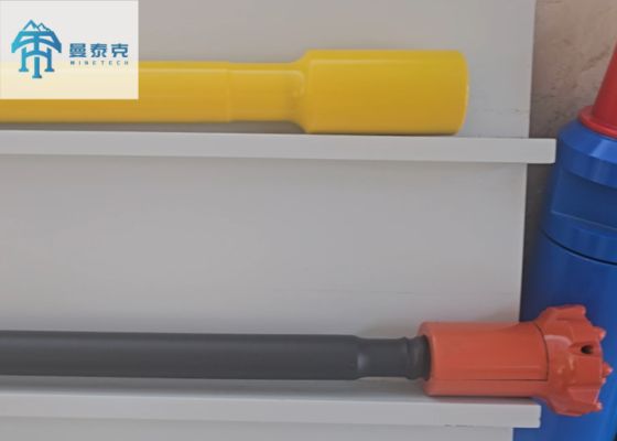 Narzędzia do wiercenia skał T45 Extension do górnictwa podziemnego o długości 3m i 6m oraz 10% wyższej penetracji wykonane ze stali stopowej 23CrNi3Mo