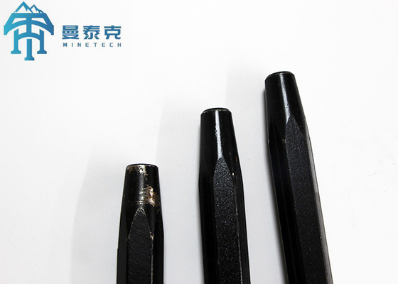 H22 1000mm Rock Drill Tool Hexagon Mining Shank 12 stopni