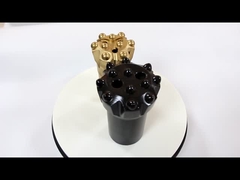 Narzędzia do wiercenia w kamieniu Bit guzikowy do gwintów T38 76mm