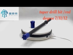 Sześciokątny wiertniczy przenośnik, H22 11 stopni, kamienny wiertniczy, stal