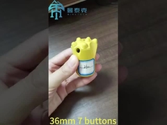 Węgiel do wiertniczych z galwanizowanym wnętrzem o biegunce 11° 36mm